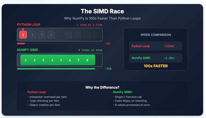 Why Loops Are Slow: The SIMD Race